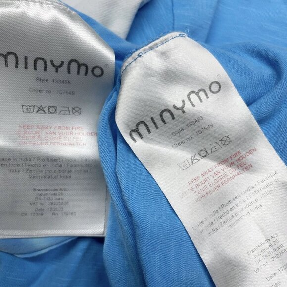 MinyMo Summer Vibes / Impopsicle Organic Tee Bundle Size 10 White Blue - Picture 7 of 9